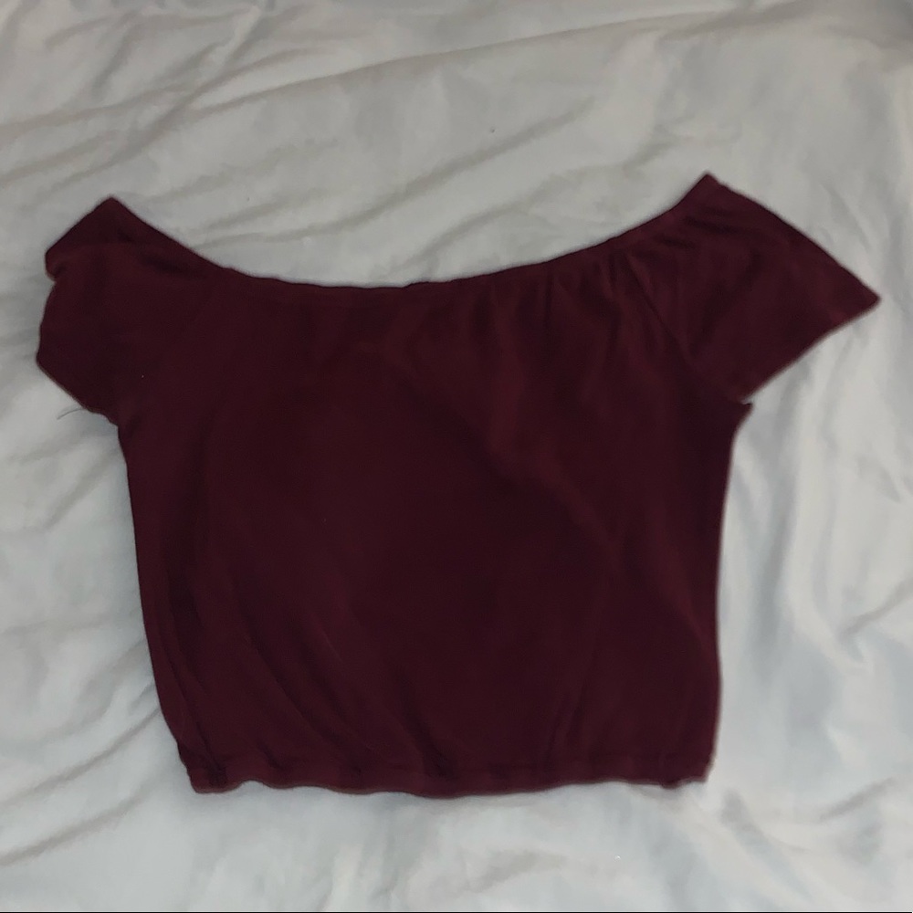 brandy melville off the shoulder top